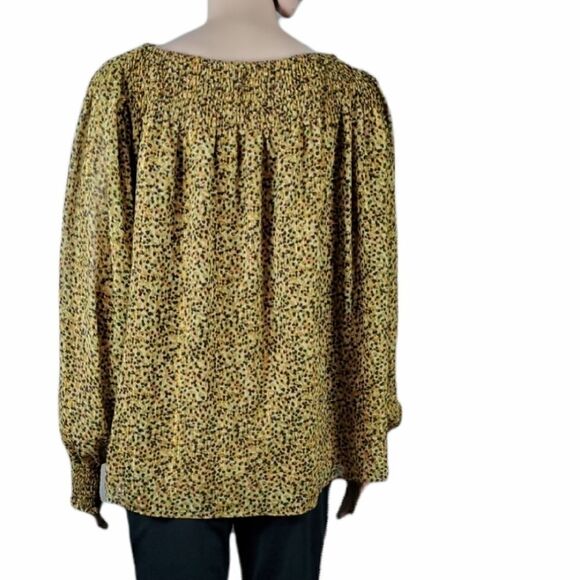 Textile Elizabeth & James Gold & Green  Bl - Picture 2 of 5